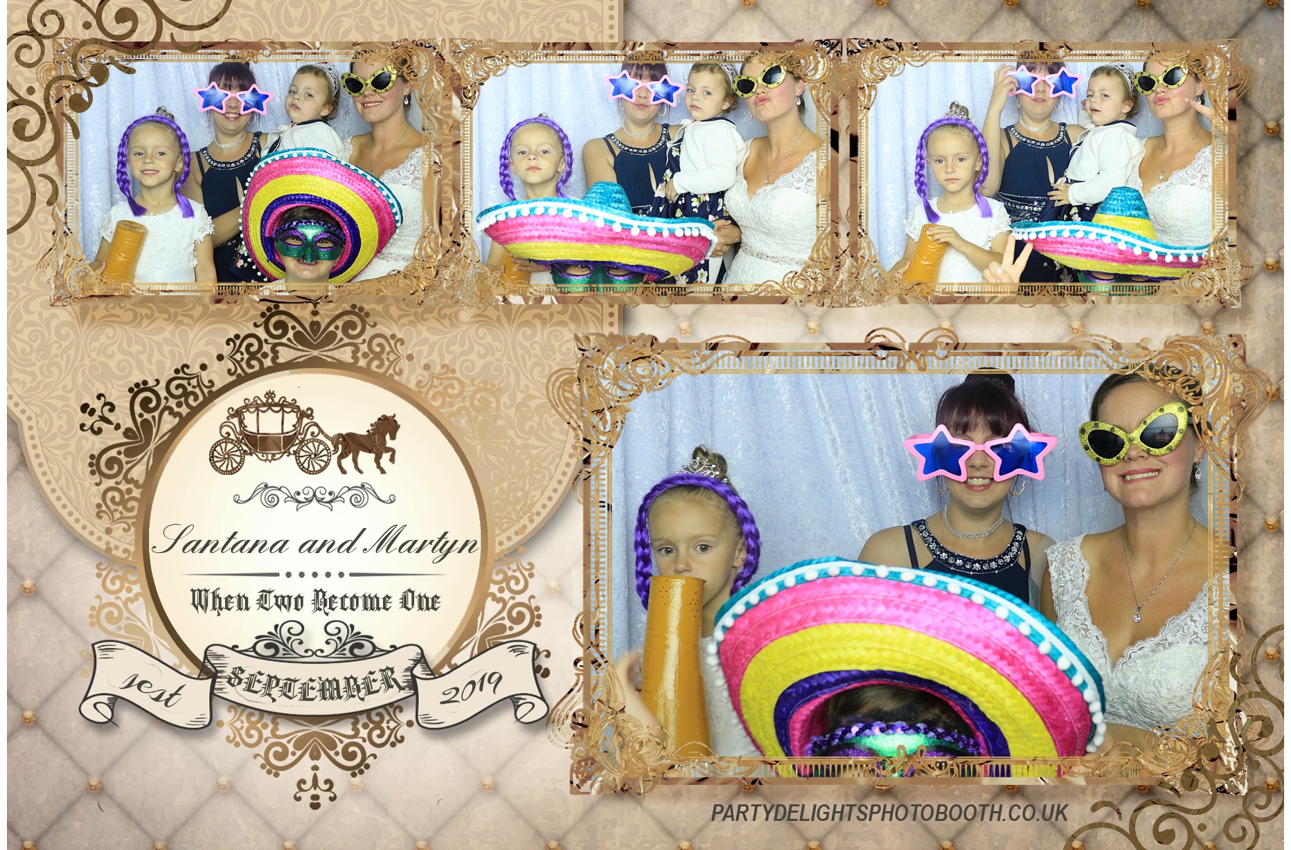 Martyn and Santana’s Wedding - Prints | View more photos from the event at gallery.partydelightsphotobooth.co.uk/u/PartyDelightsPhotoBooth/Martyn-and-Santana’s-Wedding-Prints
